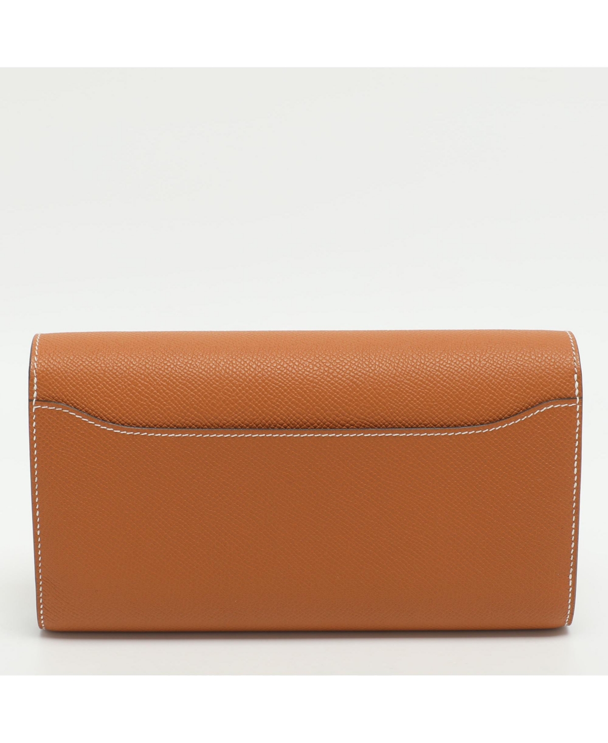 Pre-Owned HERMES Women's Constance Natural Epsom Leather To Go Wallet