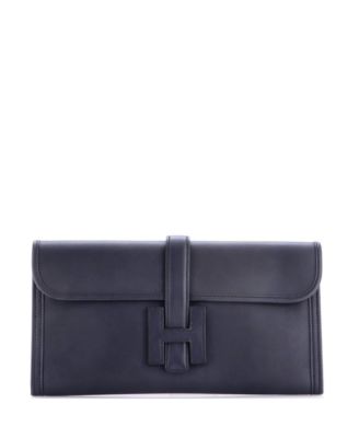 Pre-Owned Hermes 29 Jige Elan Clutch Swift