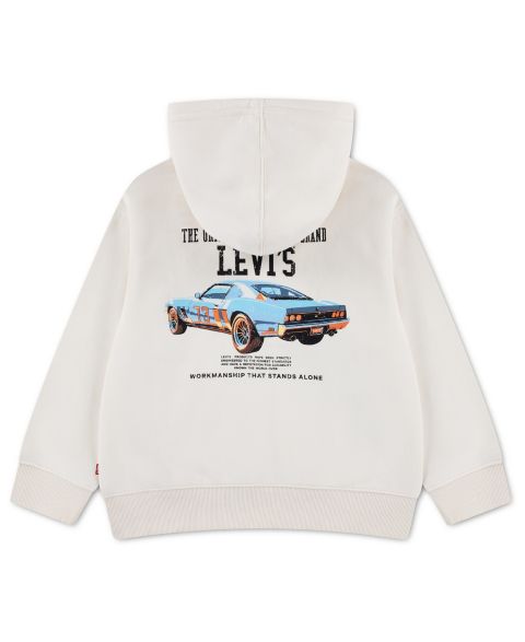 Худи Levi's Rev the Engine Graphic для мальчиков, цвет: Levi's Egret