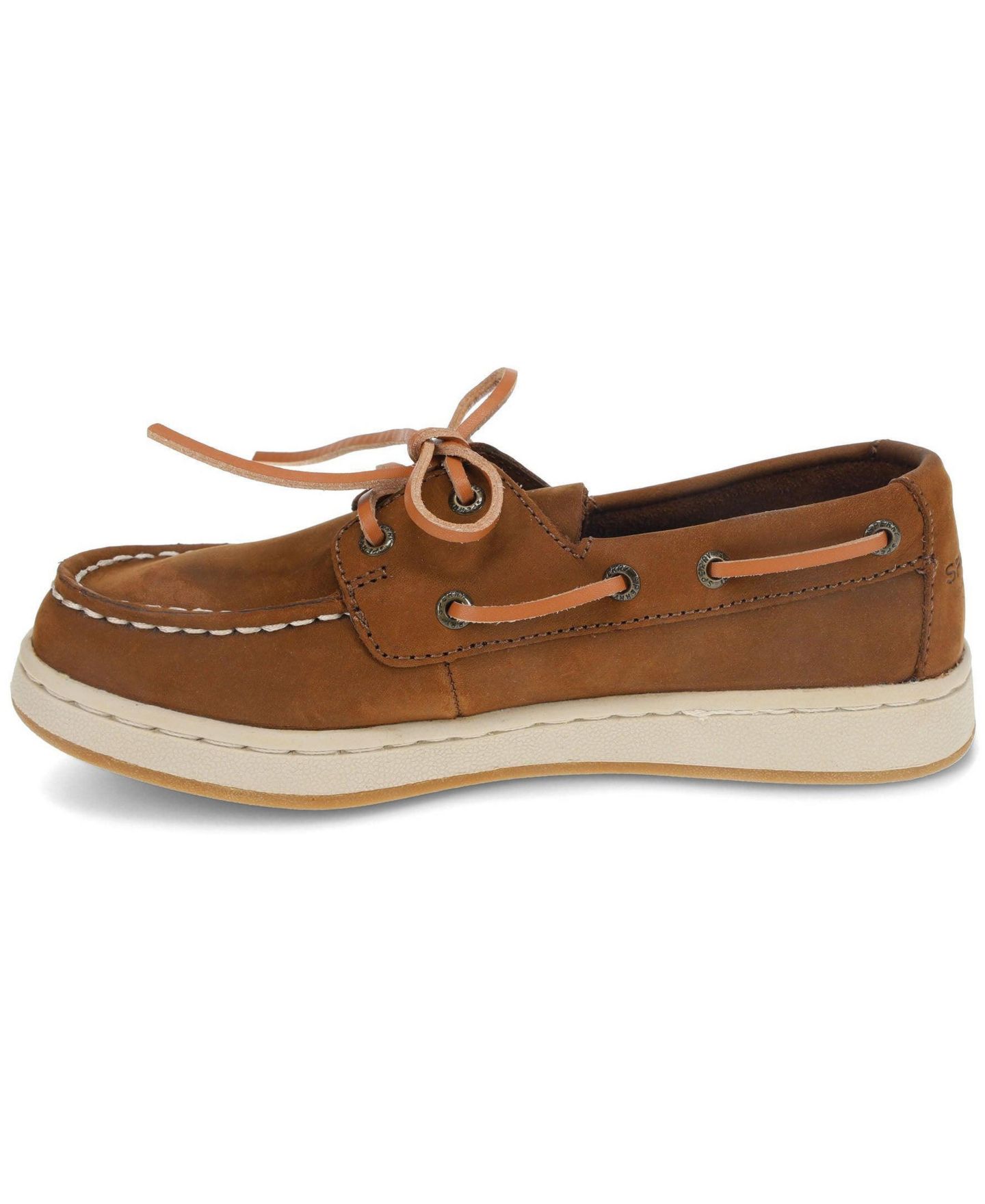 Обувь Sperry ( 1 to 13.5) Cup II Boat Shoe для мальчиков, цвет: Коричневый — фото 2