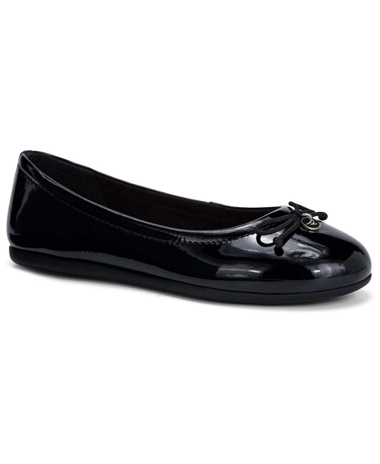 Балетки Sperry Piper Ballet Flat для девочек, цвет: Чёрный — фото 1