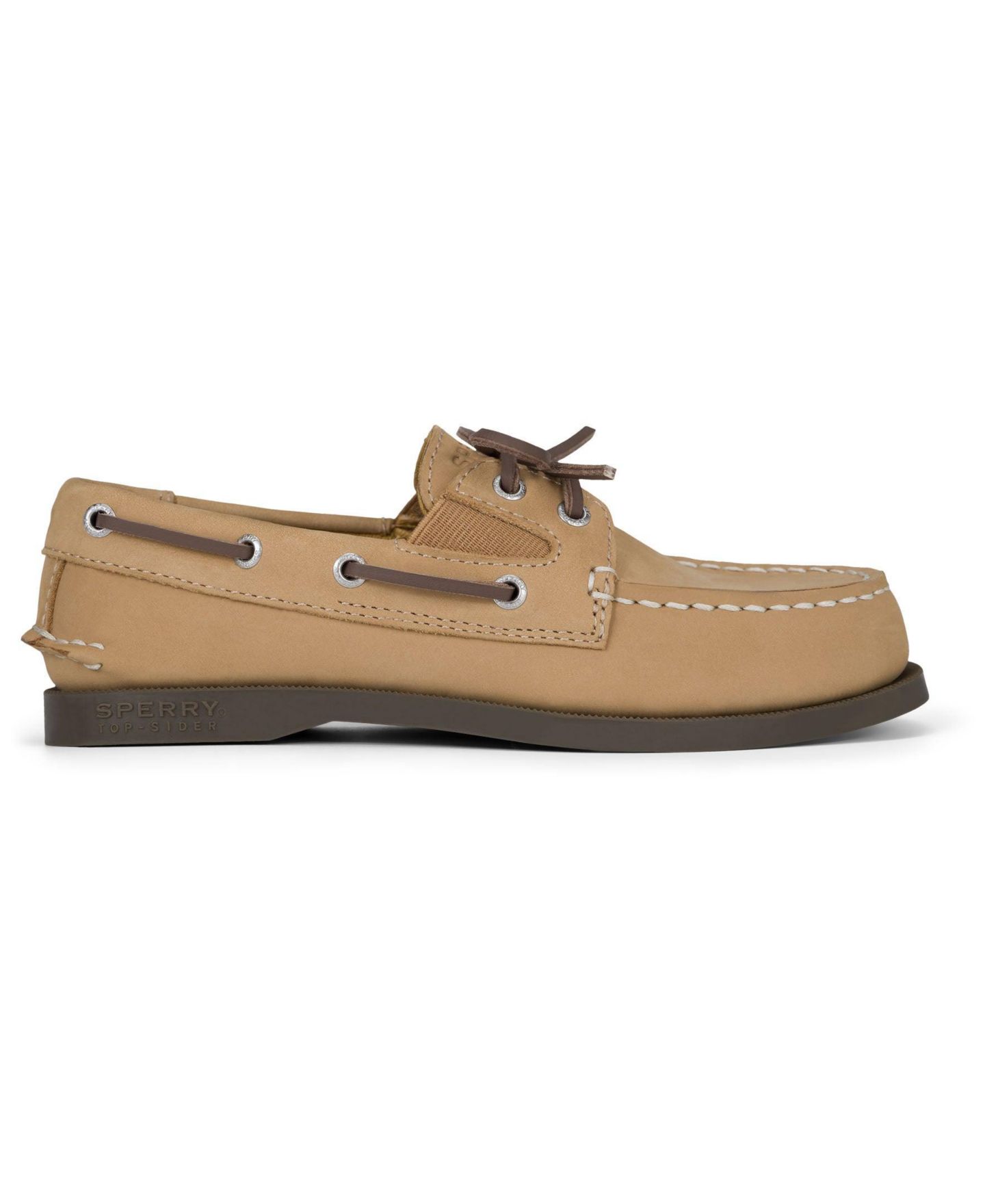 Обувь Sperry ( 1 to 13.5) AO Slip-On Boat Shoes для мальчиков, цвет: Sahara — фото 4