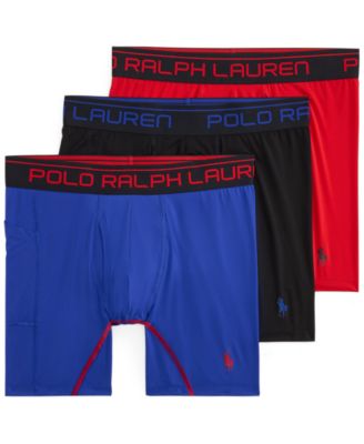 Men's Performance Sport Side Pocket With Boxer Brief, 3-Pack