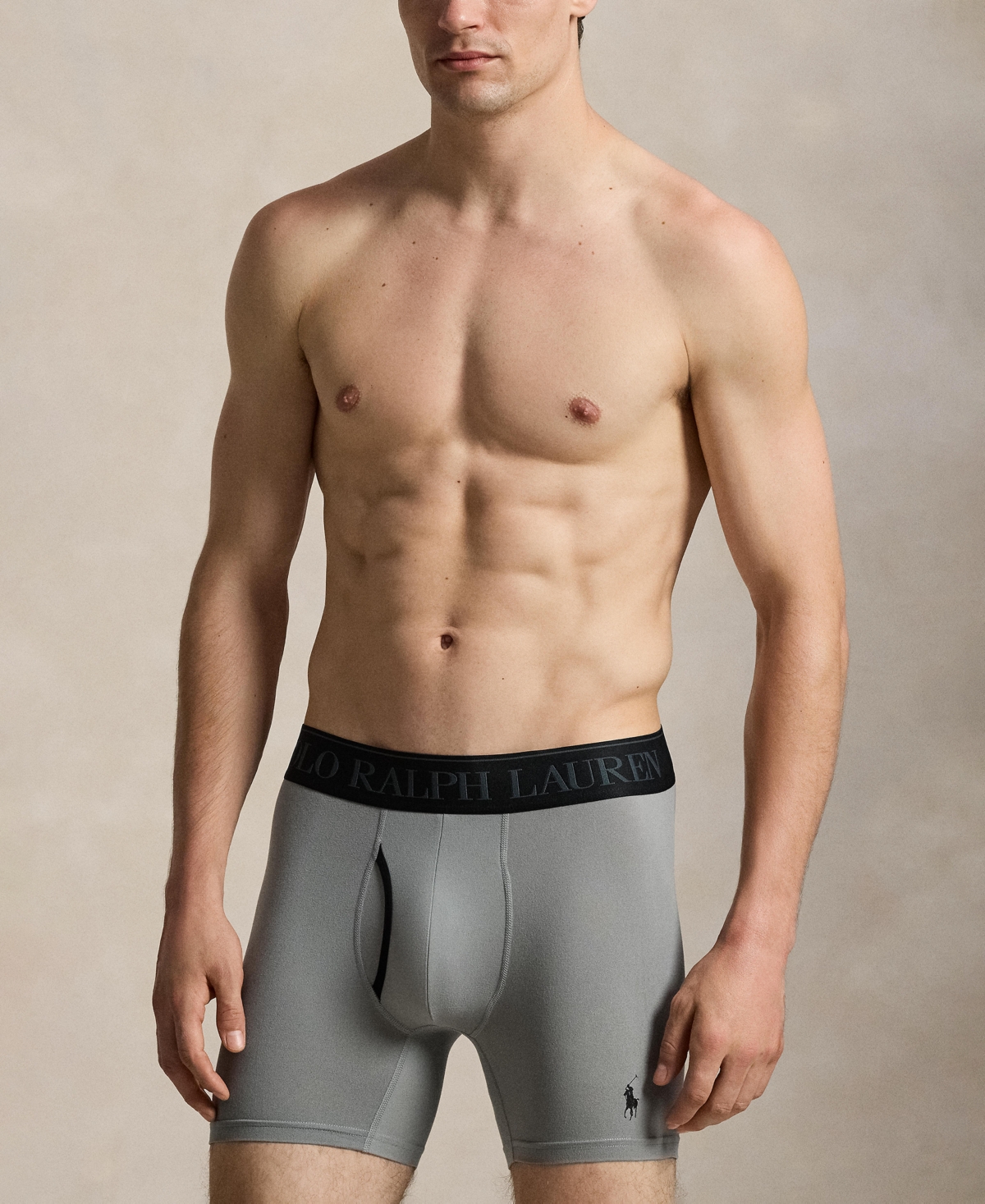 Polo Ralph Lauren Men's Boxer Briefs, 3-Pack