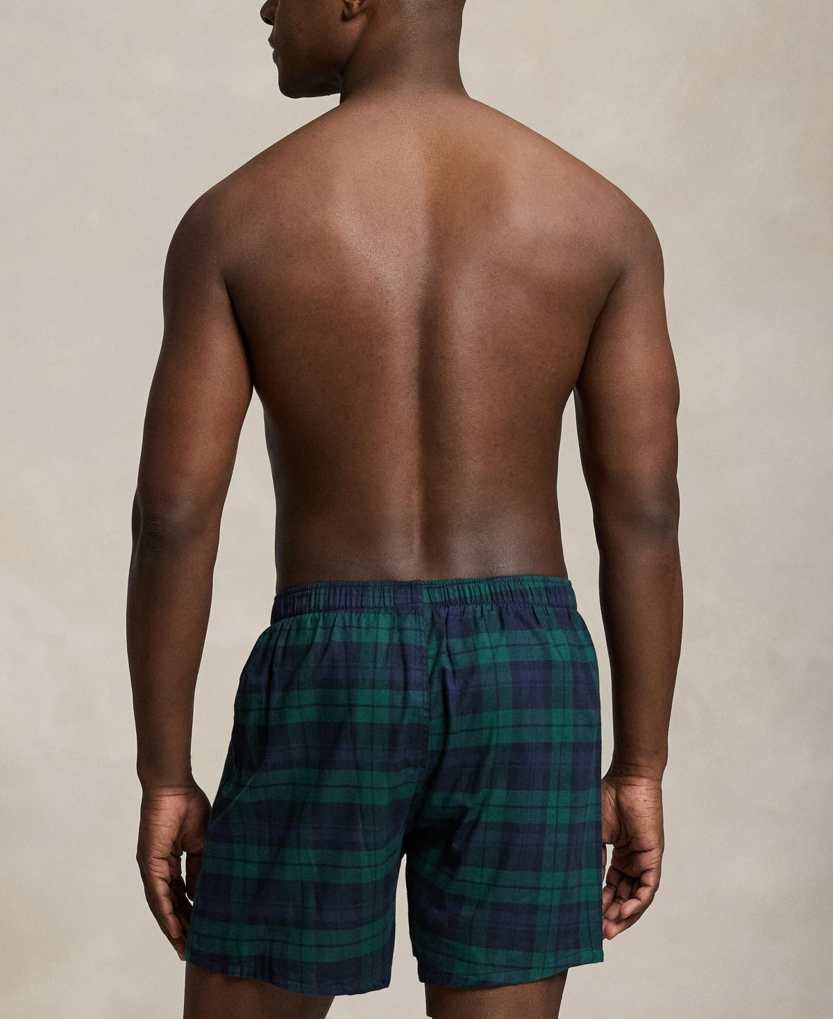 Polo Ralph Lauren Men's Plaid Single Button Fly Boxers