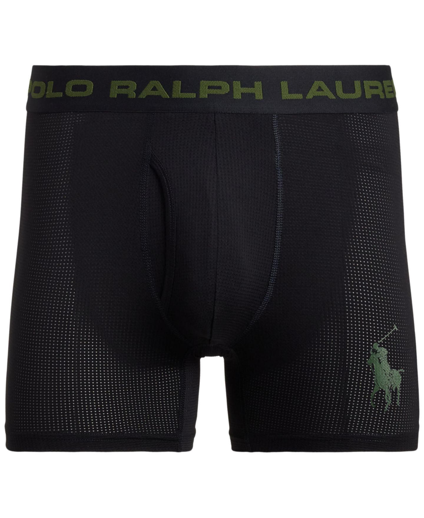 Мужские трусы Polo Ralph Lauren Perfect Pouch Boxer Brief, цвет: Королевский синий / Красный — фото 7