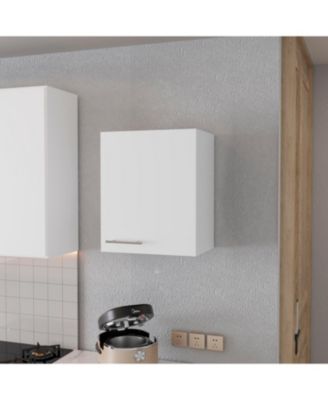 So- Hi Wall Cabinet in melamine with one door