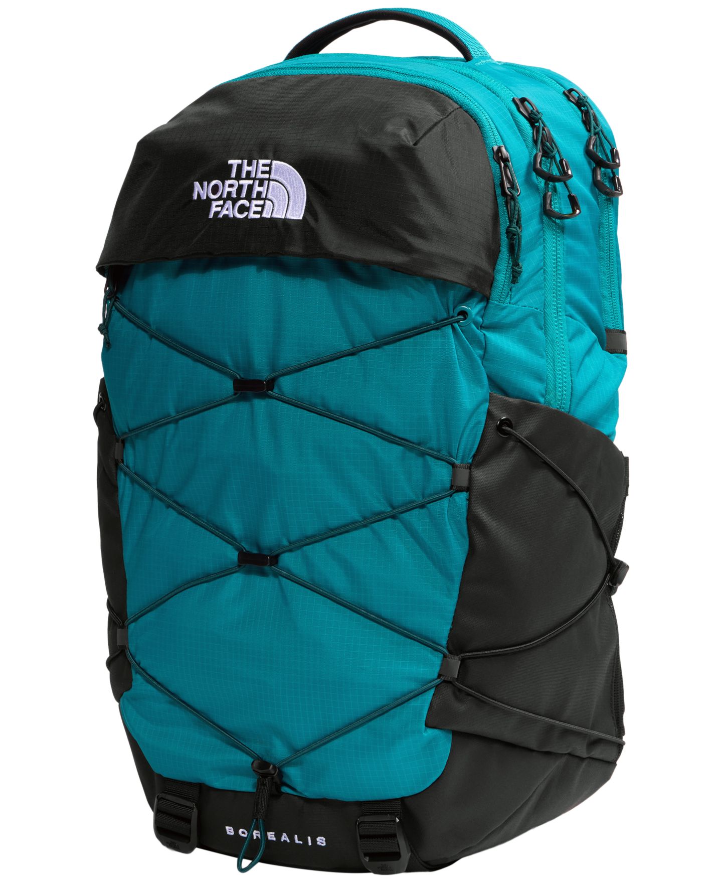 Рюкзак The North Face Borealis FlexVent™ Suspension Travel, цвет: Бирюзовый / Чёрный — фото 3