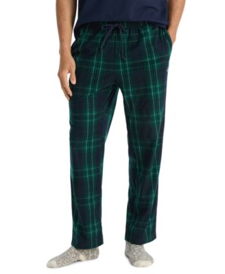 Men's Fleece Plaid Classic-Fit Pajama Pants