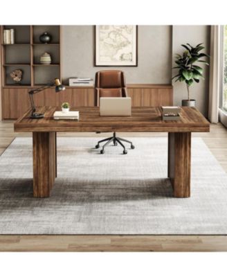 63" Office Desk, Modern Home Office Computer Desk,Writing