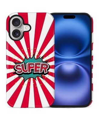 Phone Case Compatible with Apple iPhone, 2-Layer Durable, Super Burst