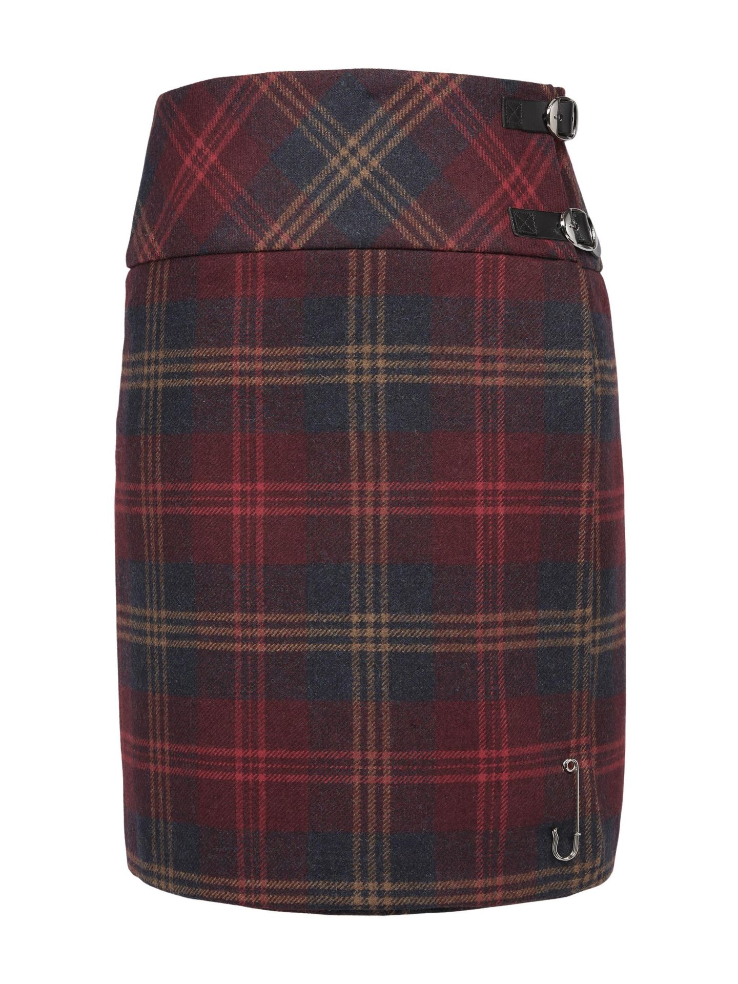 Женская юбка Celtic & Co. British Celt Kilt, цвет: Бордово-красный — фото 3