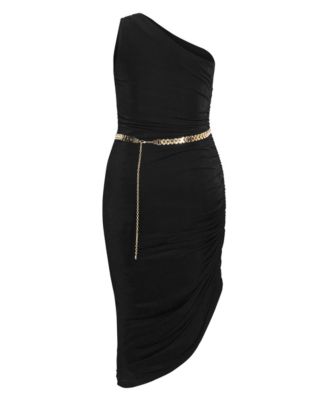 Black Plus Size Body-Con Dresses
