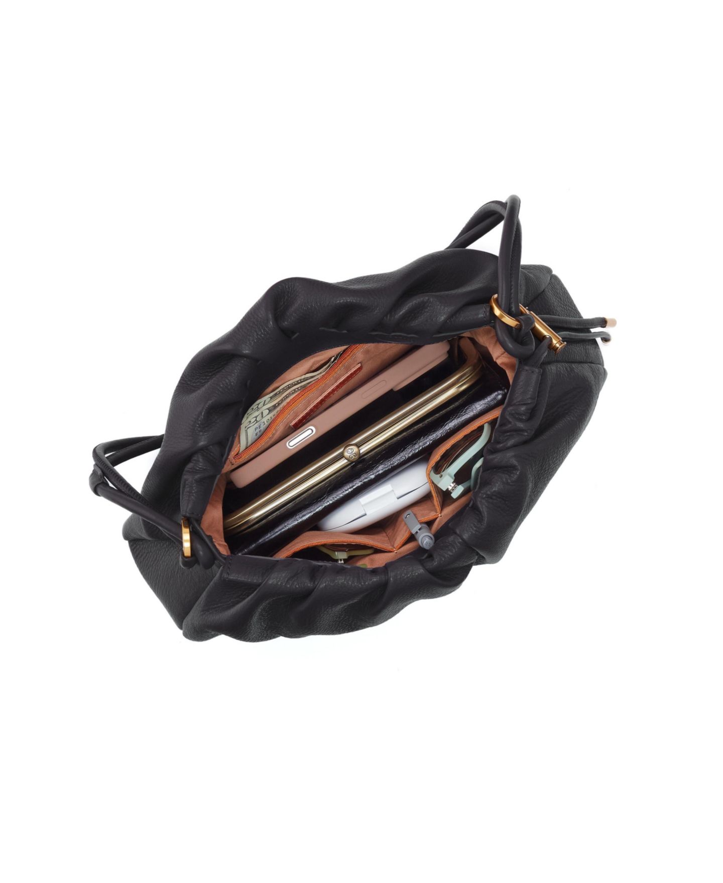 Женская сумка HOBO Isabelle Shoulder, цвет: Чёрный — фото 3
