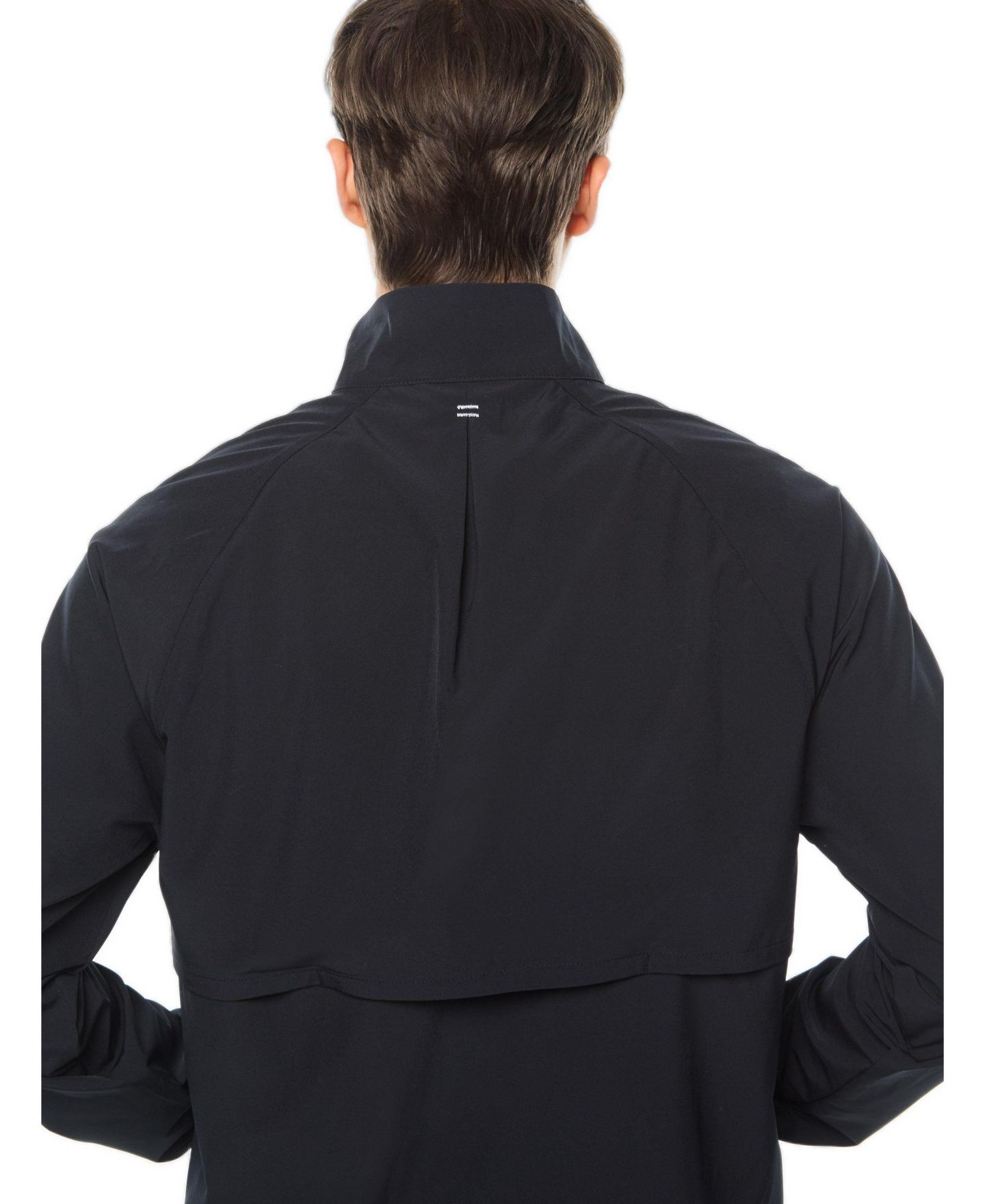 Мужская куртка Sergio Tacchini Affondo Performance Track, цвет: Чёрный — фото 3