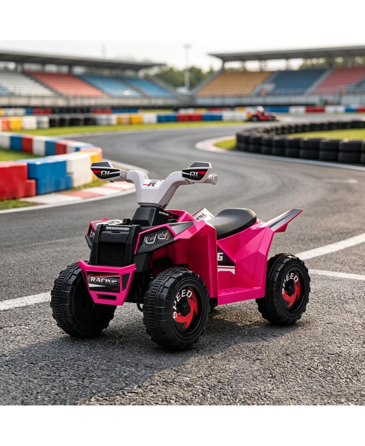 Детская игрушка SEVORLEY 6V Rechargeable Electric Ride-On Car, Ages 18-36 Months, цвет: Розовый — фото 7