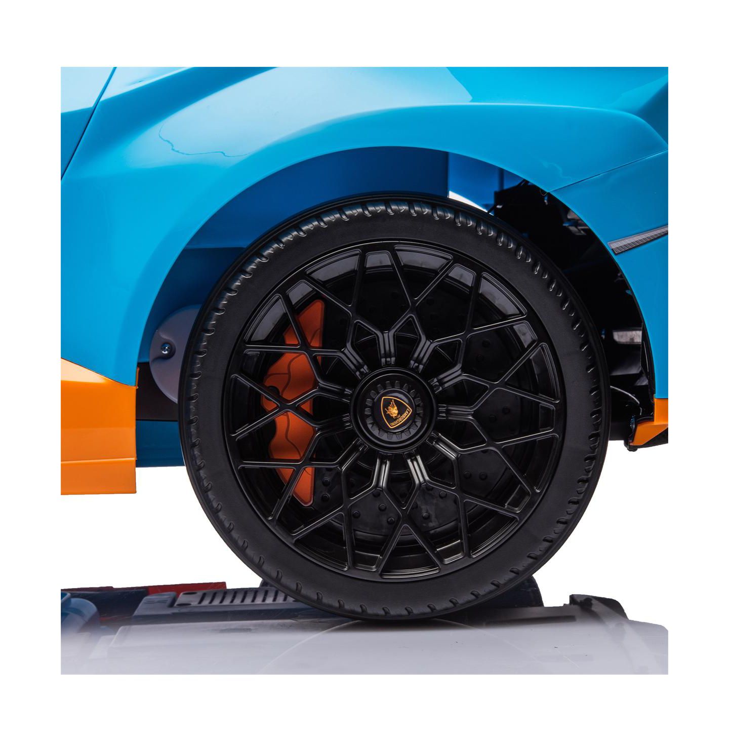 Детская игрушка YOBTOP 24V Kids Electric Ride-On Drift Car with 360-Degree Drift, LED Lights, Ages 3-6, цвет: Синий — фото 9