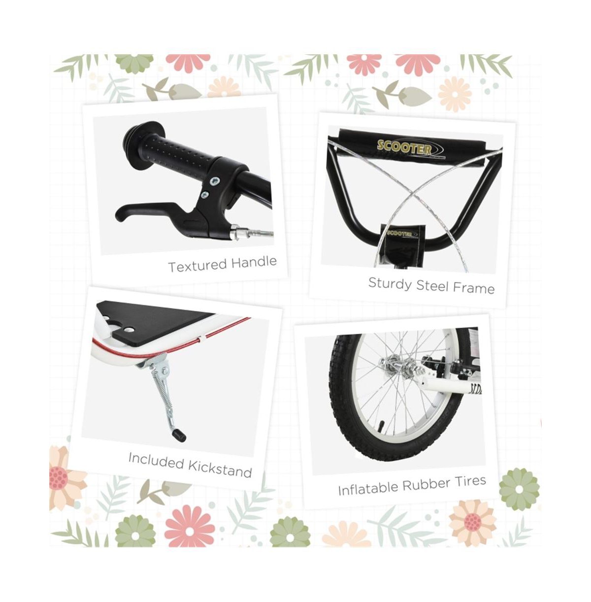 Sevorley Kids Kick Scooter with Adjustable Handlebar, Non-Slip Deck & All-Terrain Tires, Ages 3+