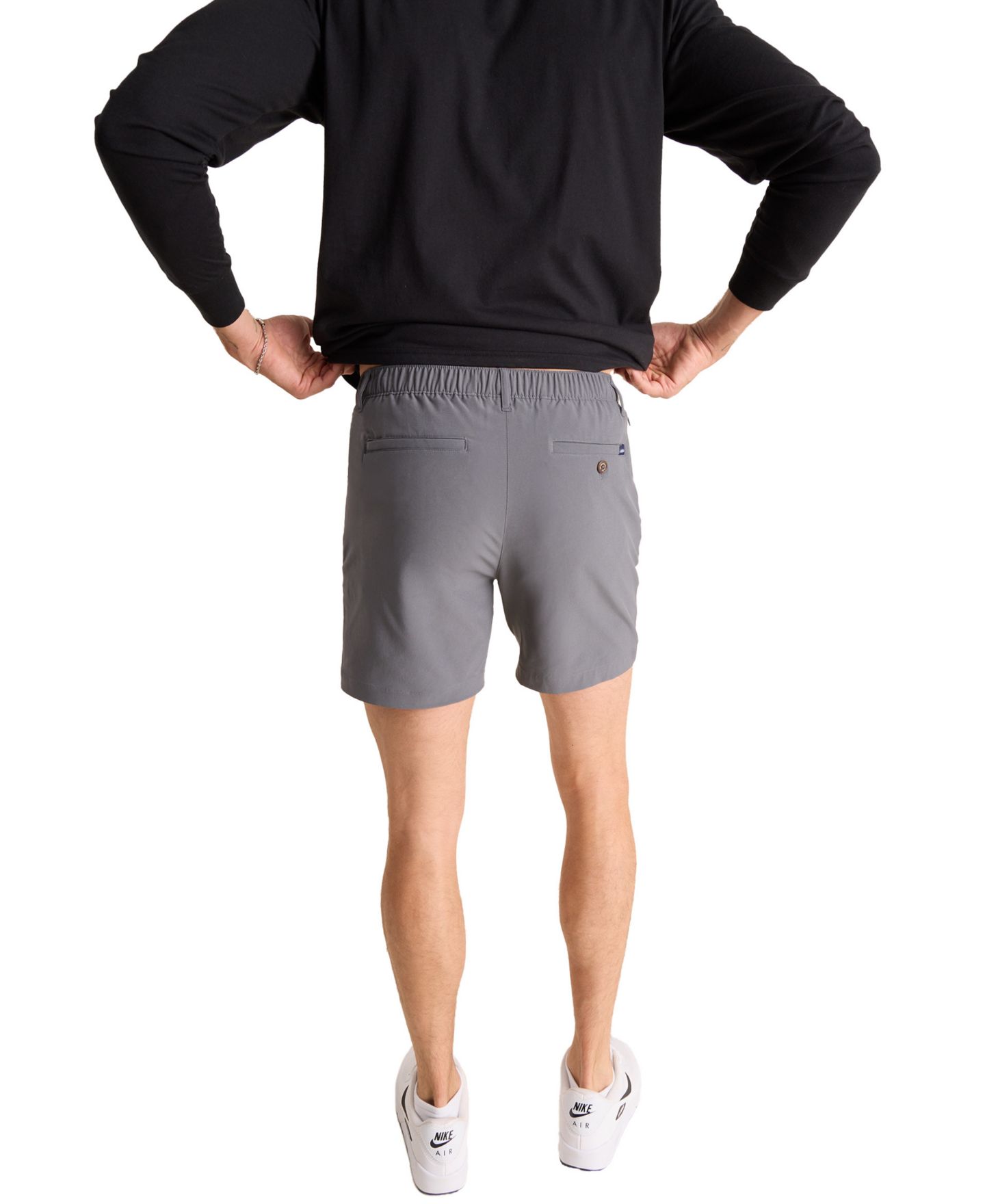 Мужские шорты Chubbies The Must Everywear Performance Shorts, 6" Inseam, цвет: Угольный — фото 4