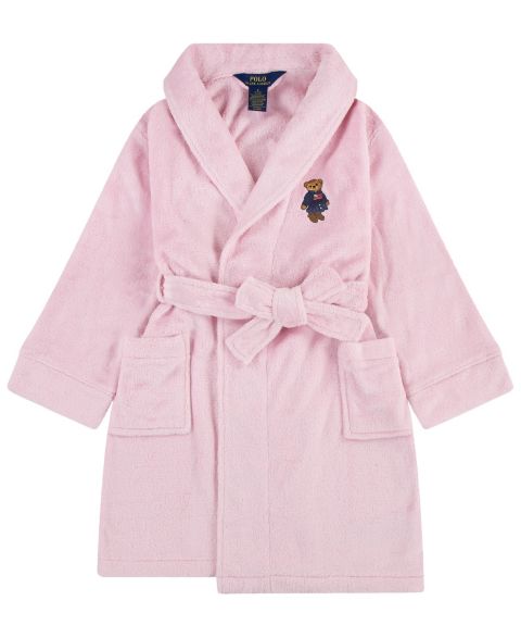 Халат Bear, махра — Polo Ralph Lauren, цвет: Розовый