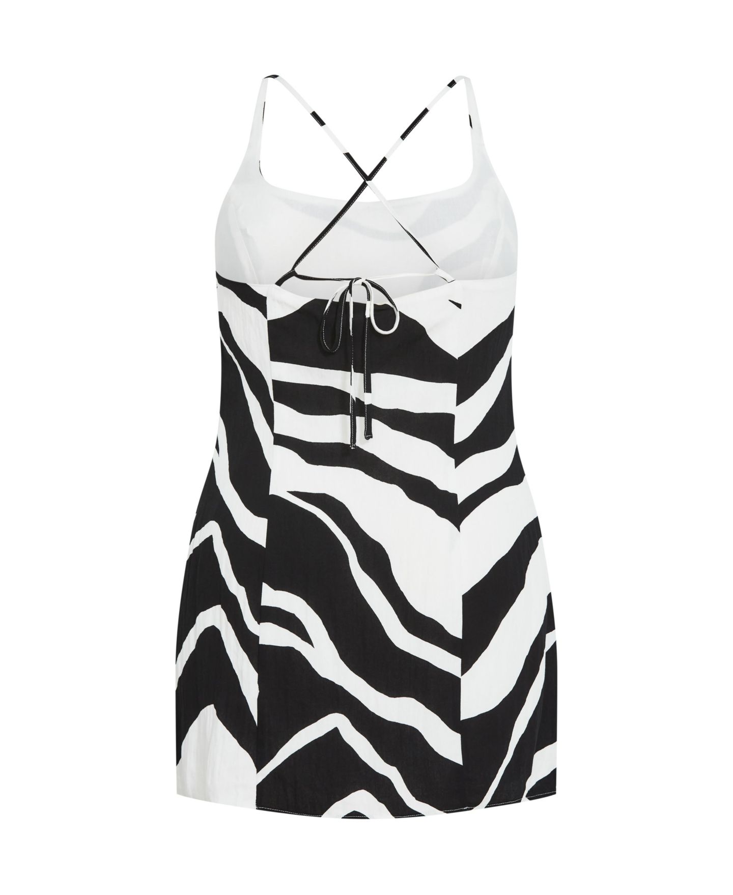 Женское платье CITY CHIC Caitlin Print, цвет: Mono Swirl — фото 4