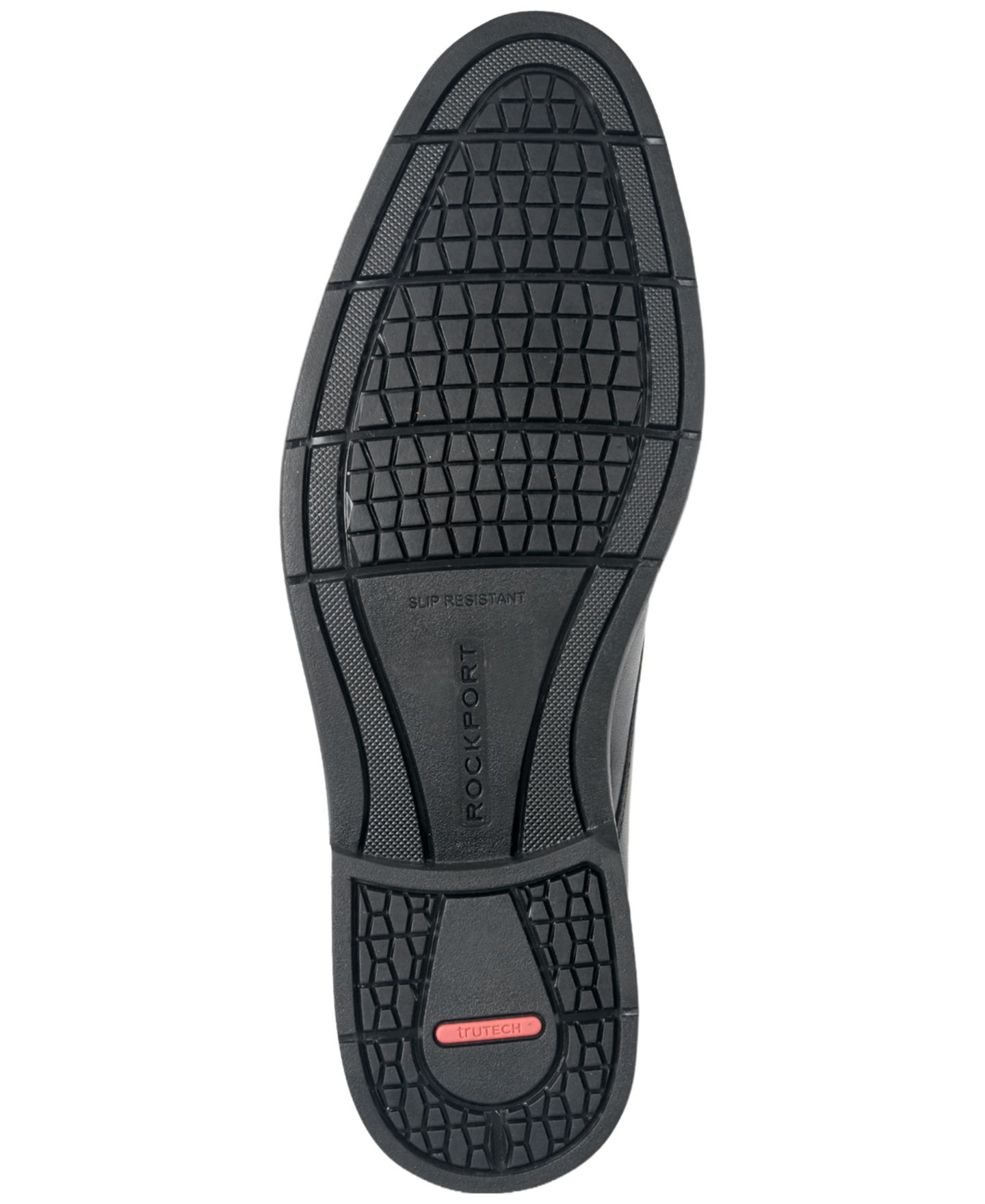 Мужские ботинки Rockport Oakes Waterproof Slip-Resistant Chukka, цвет: Чёрный кожаный — фото 4