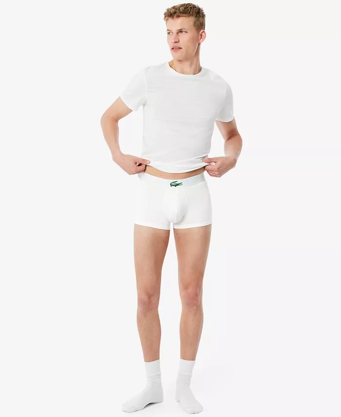 Men's Elastic Waistband Trunks, 3-Pack - thumbnail 6