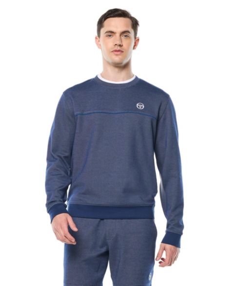 Мужские толстовки Sergio Tacchini Agiato, цвет: Синий