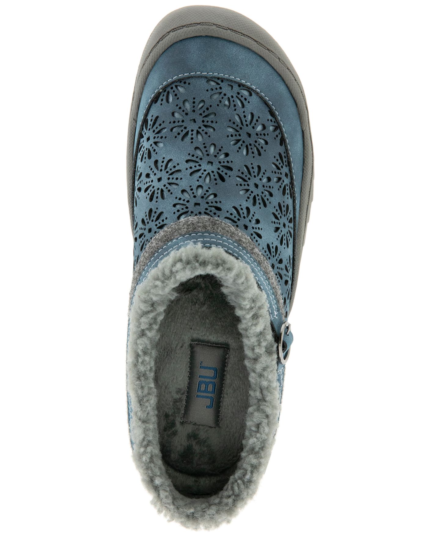 Женские сабо JBU Ginger Encore Casual Slip-On Mules, цвет: Джинсовый — фото 4