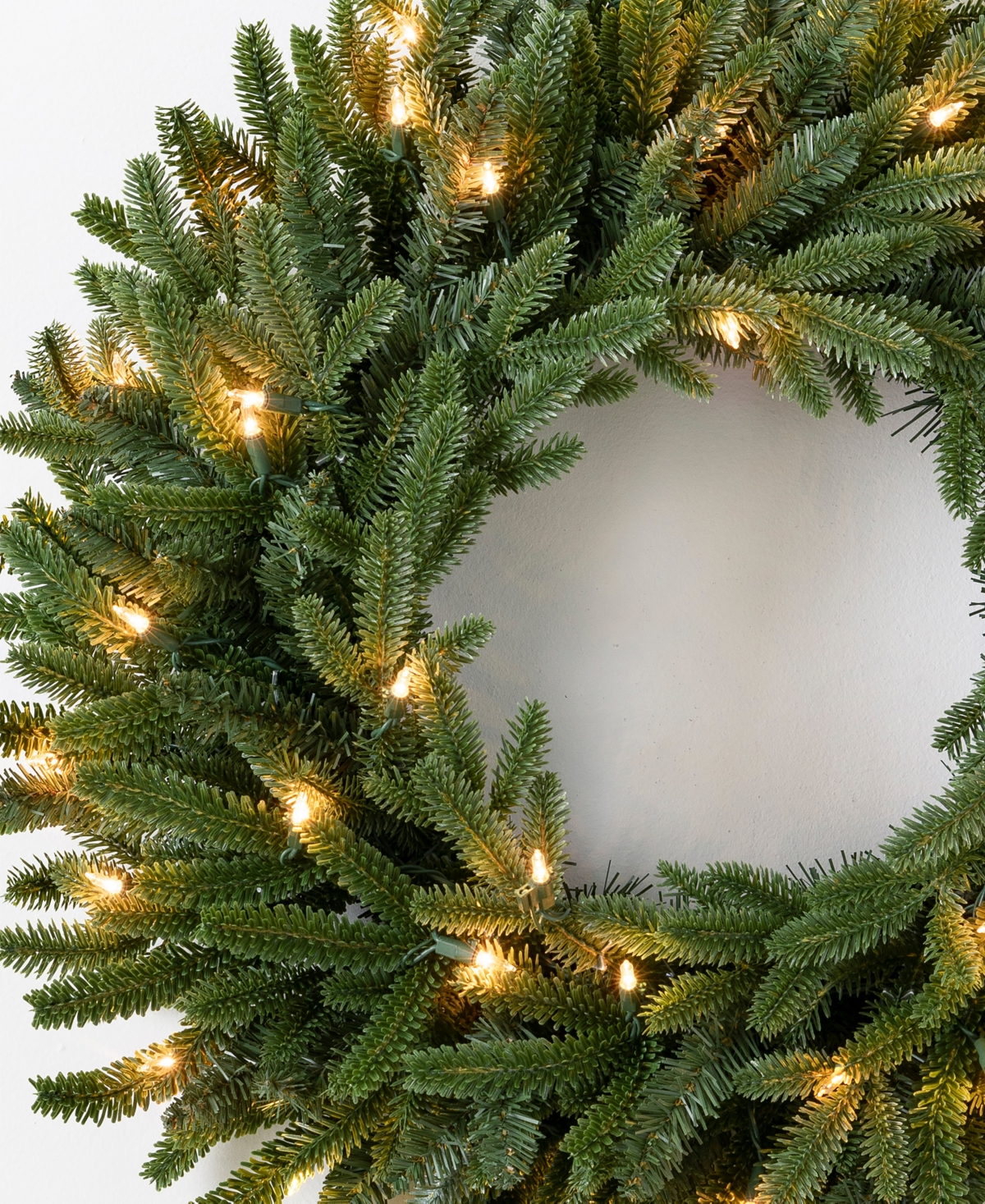 Balsam 26" Hill Fraser Fir Pre-Lit Wreath