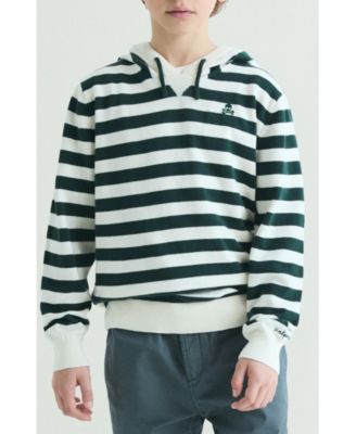 Kid's 4T-16 Striped Hoodie