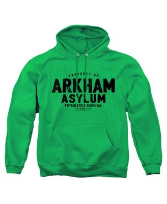 Men's Arkham Asylum Graphic Pullover Hoodie