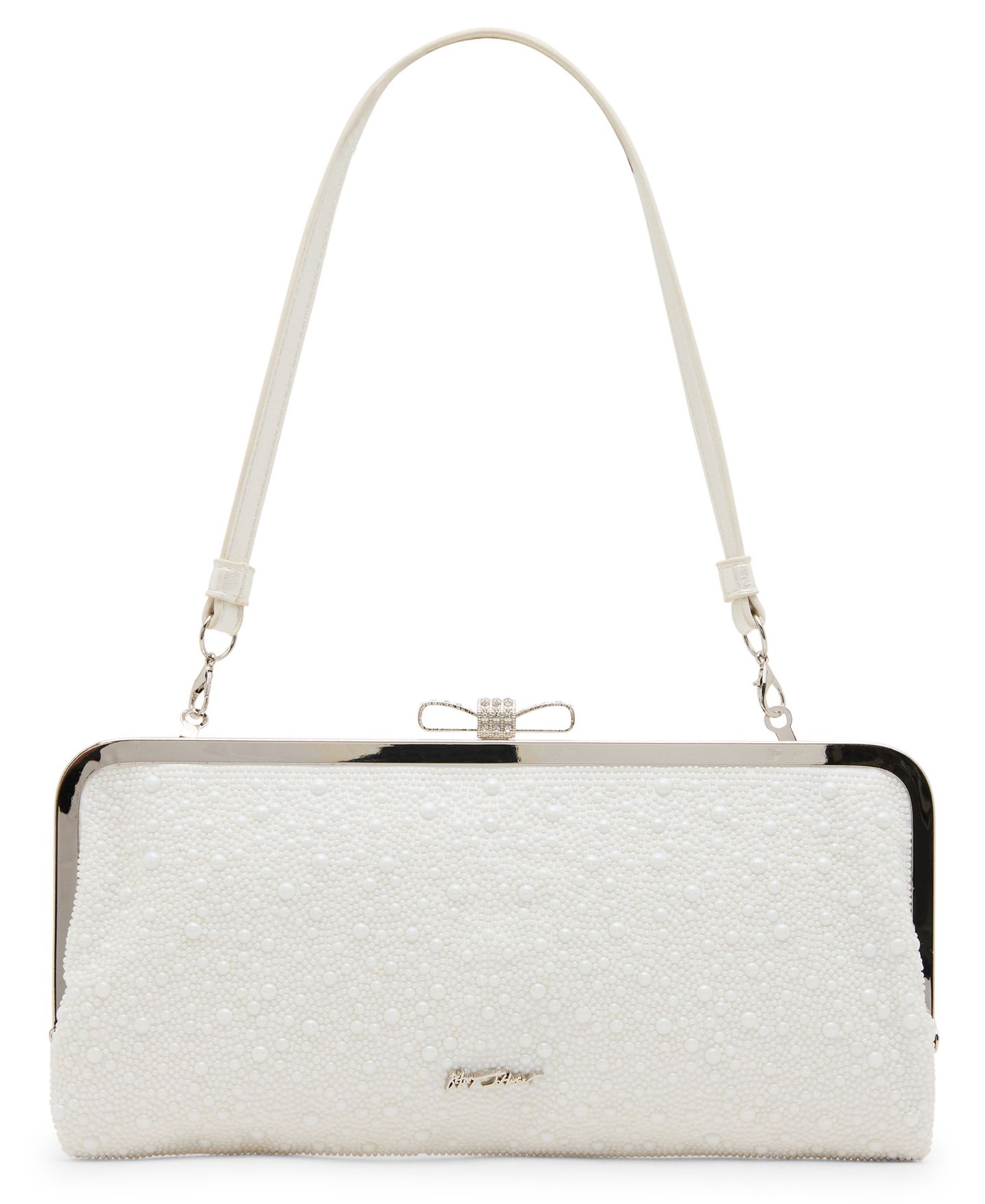Женская сумка Betsey Johnson Imitation Pearl Small Shoulder Handbag, цвет: Жемчужный — фото 1
