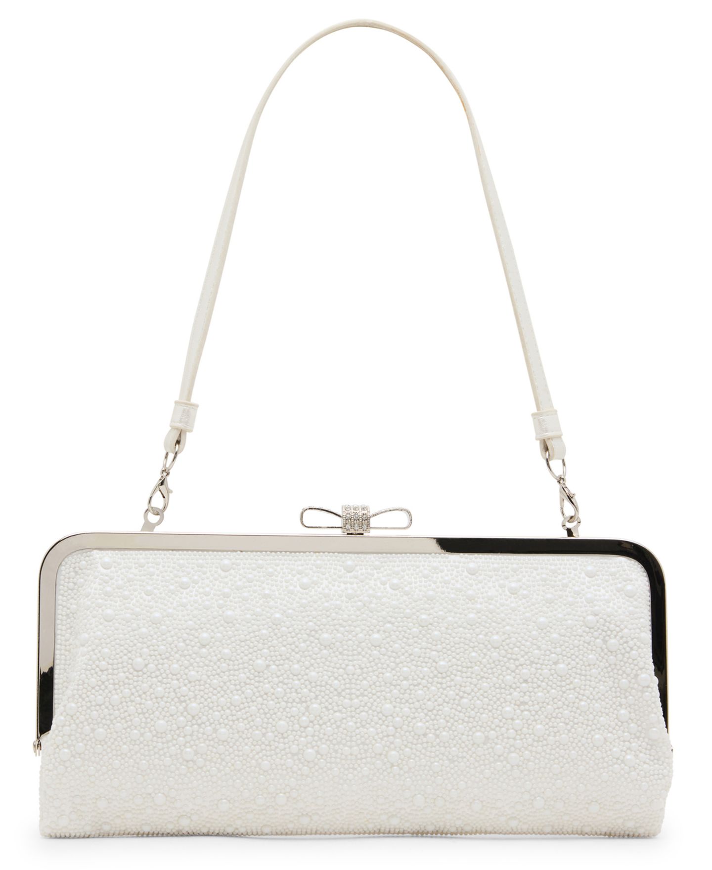 Женская сумка Betsey Johnson Imitation Pearl Small Shoulder Handbag, цвет: Жемчужный — фото 2