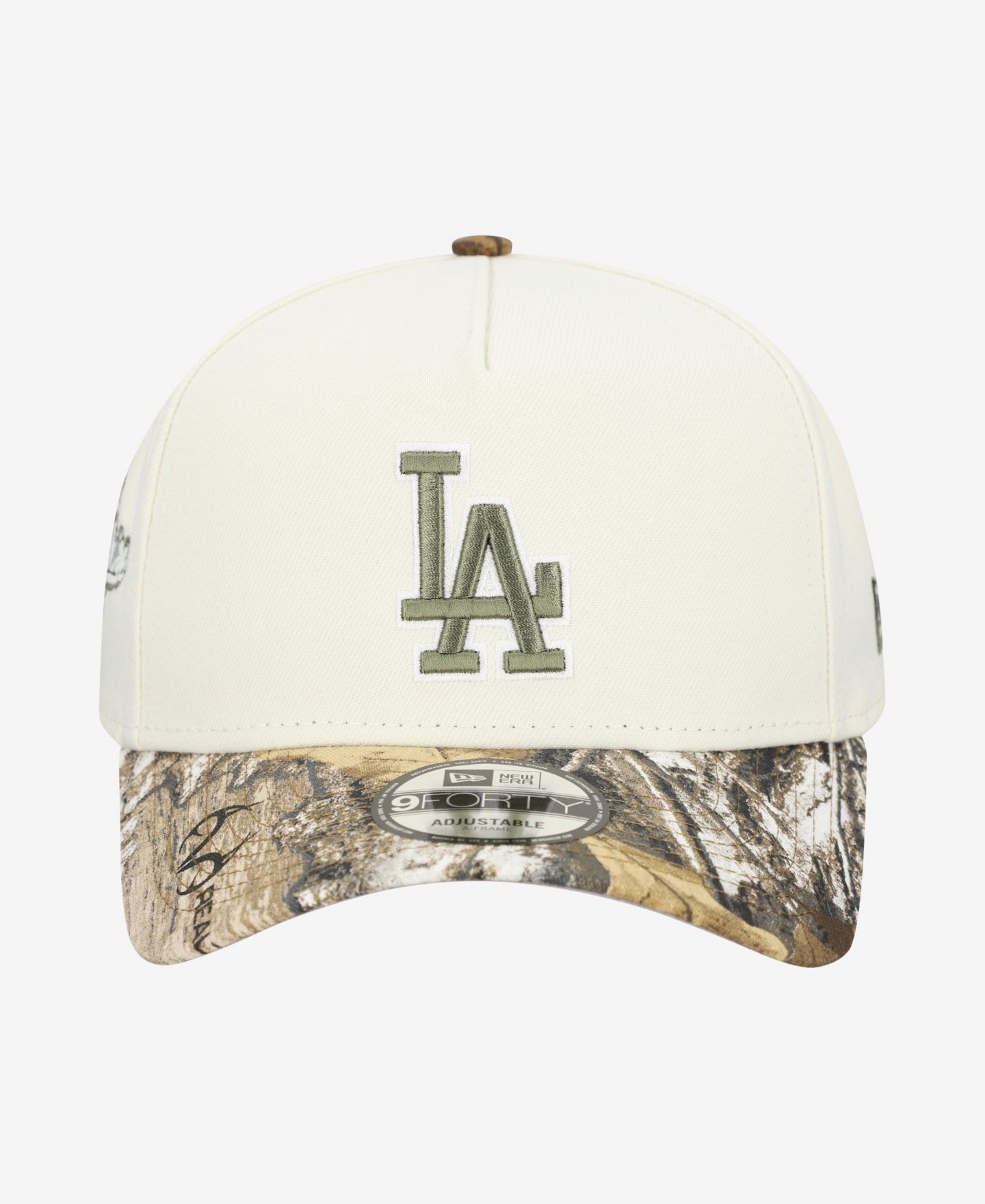 Мужская бейсболка New Era Los Angeles Dodgers 9FORTY A-Frame, регулируемая — фото 4