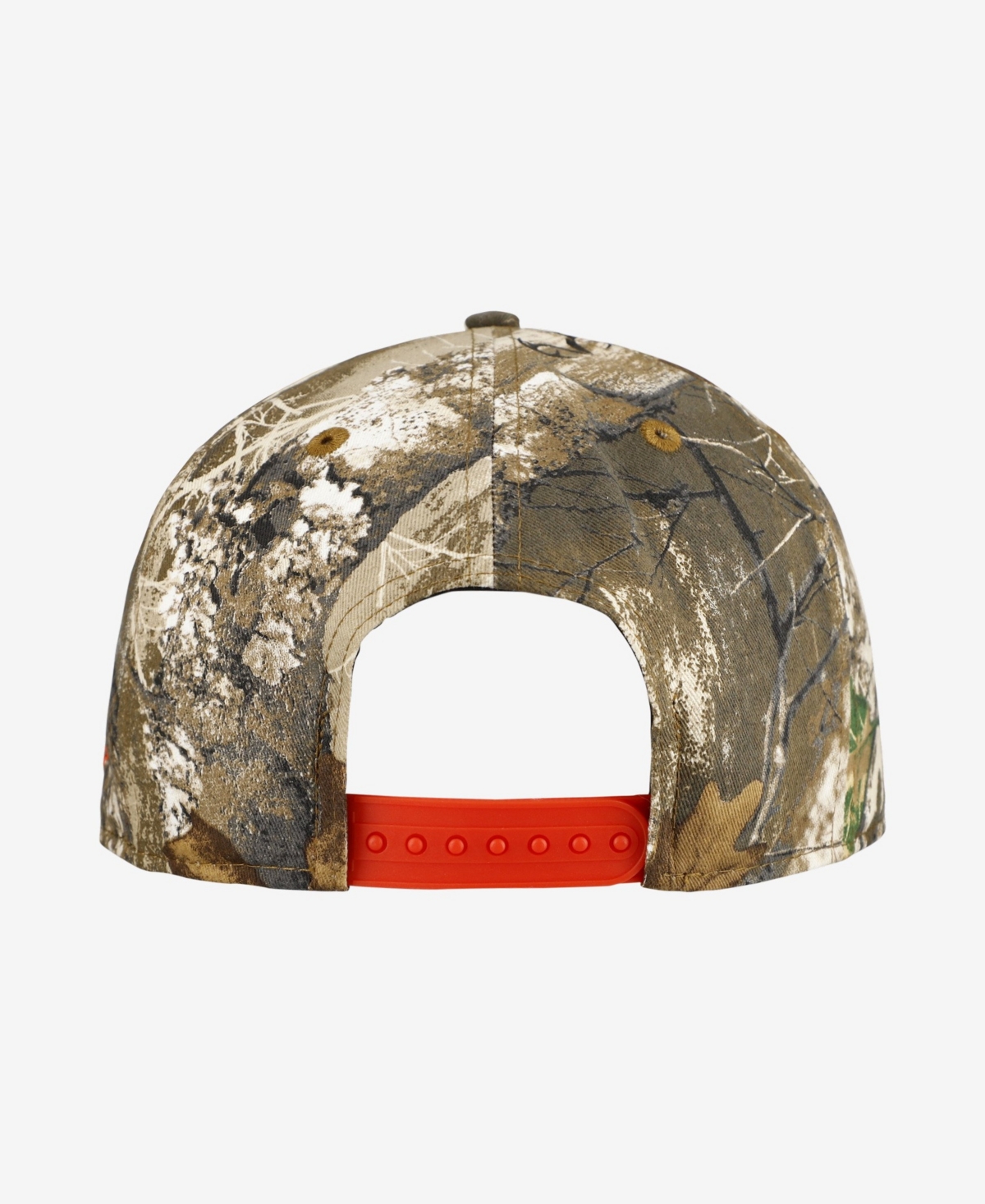 New Era Men's Camo Cincinnati Reds Realtree Orange Pop 9FIFTY Snapback Hat