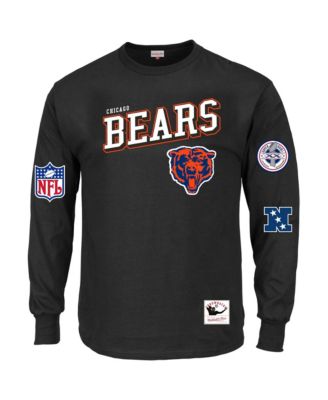 Men's Black Chicago Bears Big & Tall Training Camp Long Sleeve T-Shirt