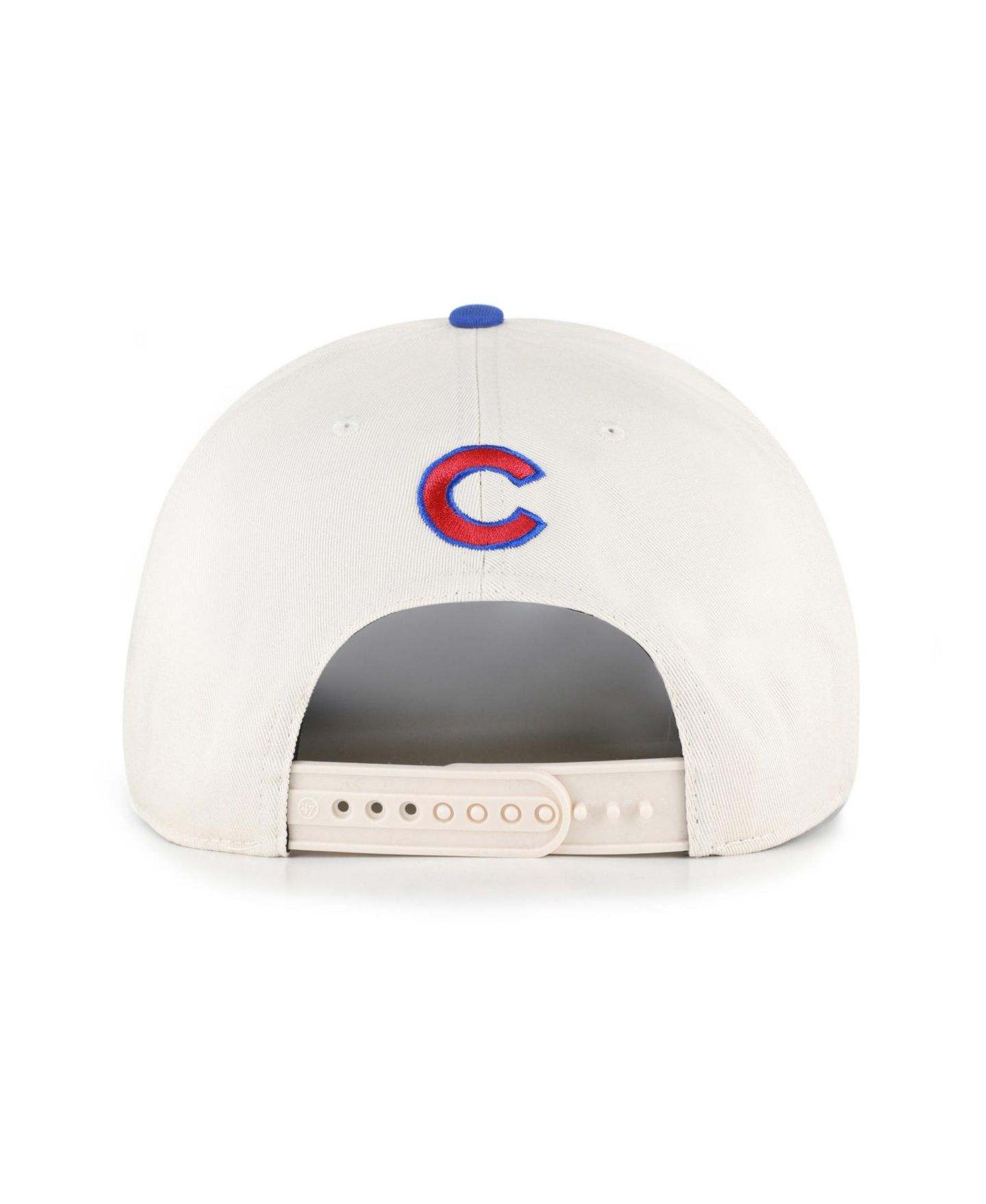 Мужская кепка '47 Brand Natural/Royal Chicago Cubs Rope Script Hitch Adjustable Hat — фото 2