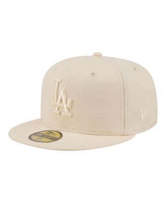 Men's Cream Los Angeles Dodgers Color Pack 59FIFTY Fitted Hat