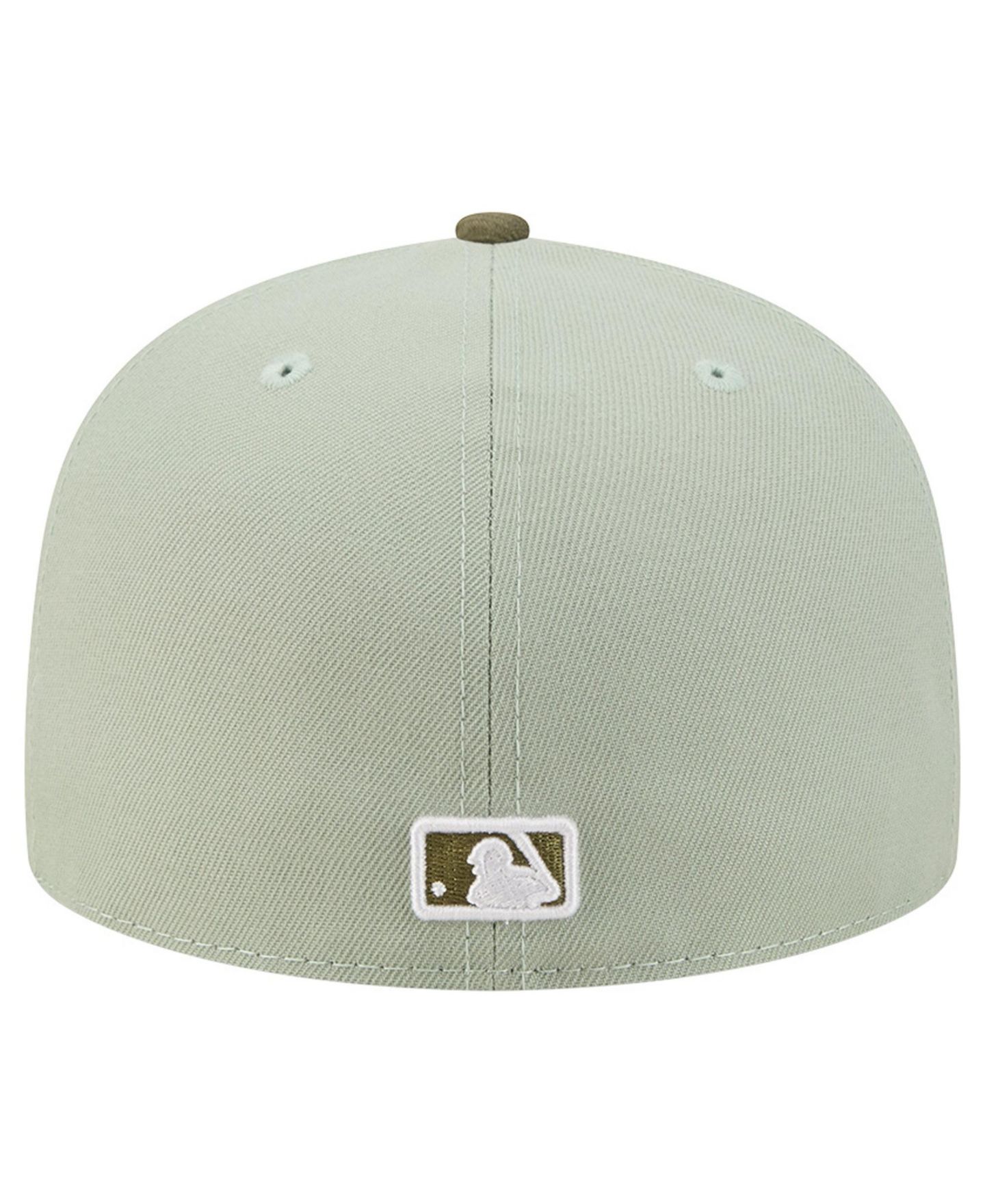 Мужские головные уборы New Era Green/Olive Los Angeles Dodgers Color Pack 59FIFTY Fitted Hat — фото 4