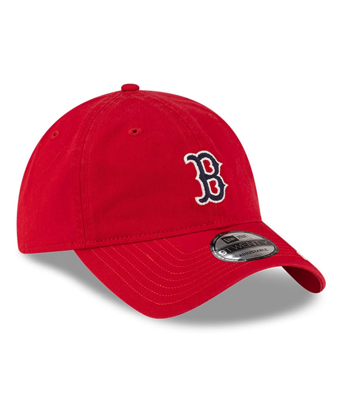 Мужская бейсболка New Era x Ralph Lauren Boston Red Sox 9TWENTY, Red, регулируемая — фото 3