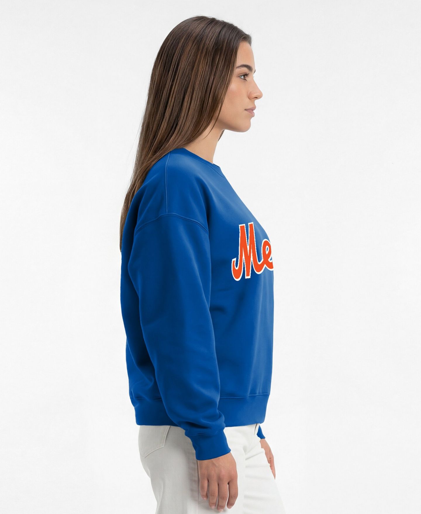 Женская толстовка Champion New York Mets Screen Print Relaxed-Fit — фото 4