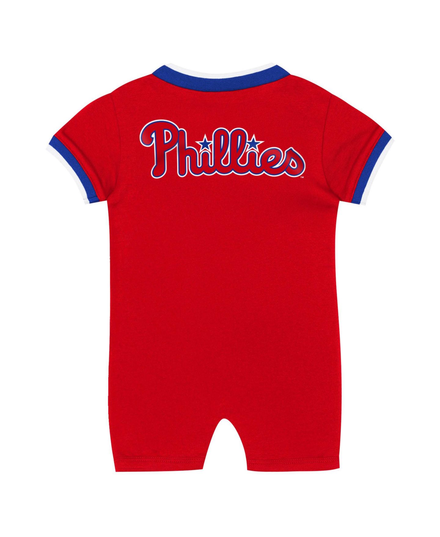 Шорты Outerstuff Red Philadelphia Phillies Pinch Coverall для малышей — фото 3