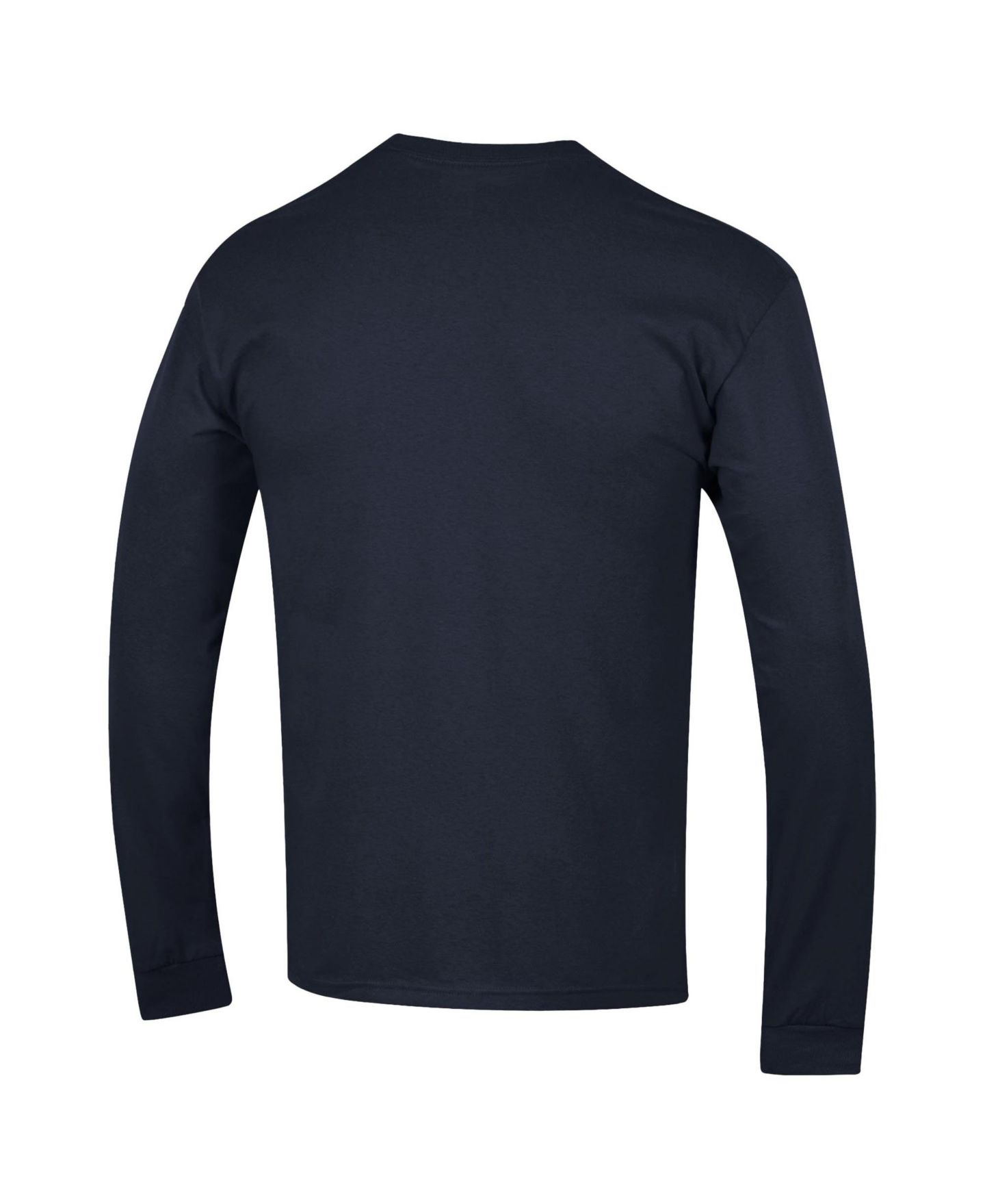 Мужская футболка Champion Syracuse Orange Arch Over Logo 2-Hit Long-Sleeve Crewneck — фото 2