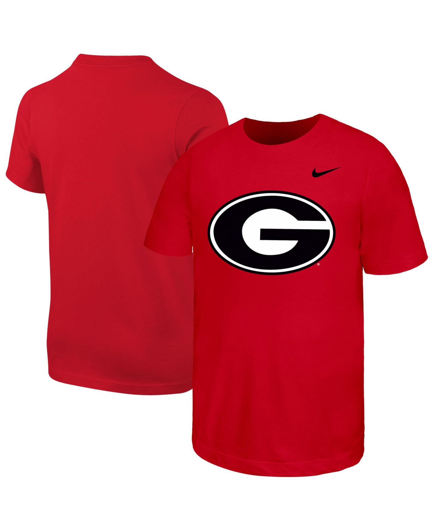 Детская футболка Nike Red Georgia Bulldogs Logo — фото 1