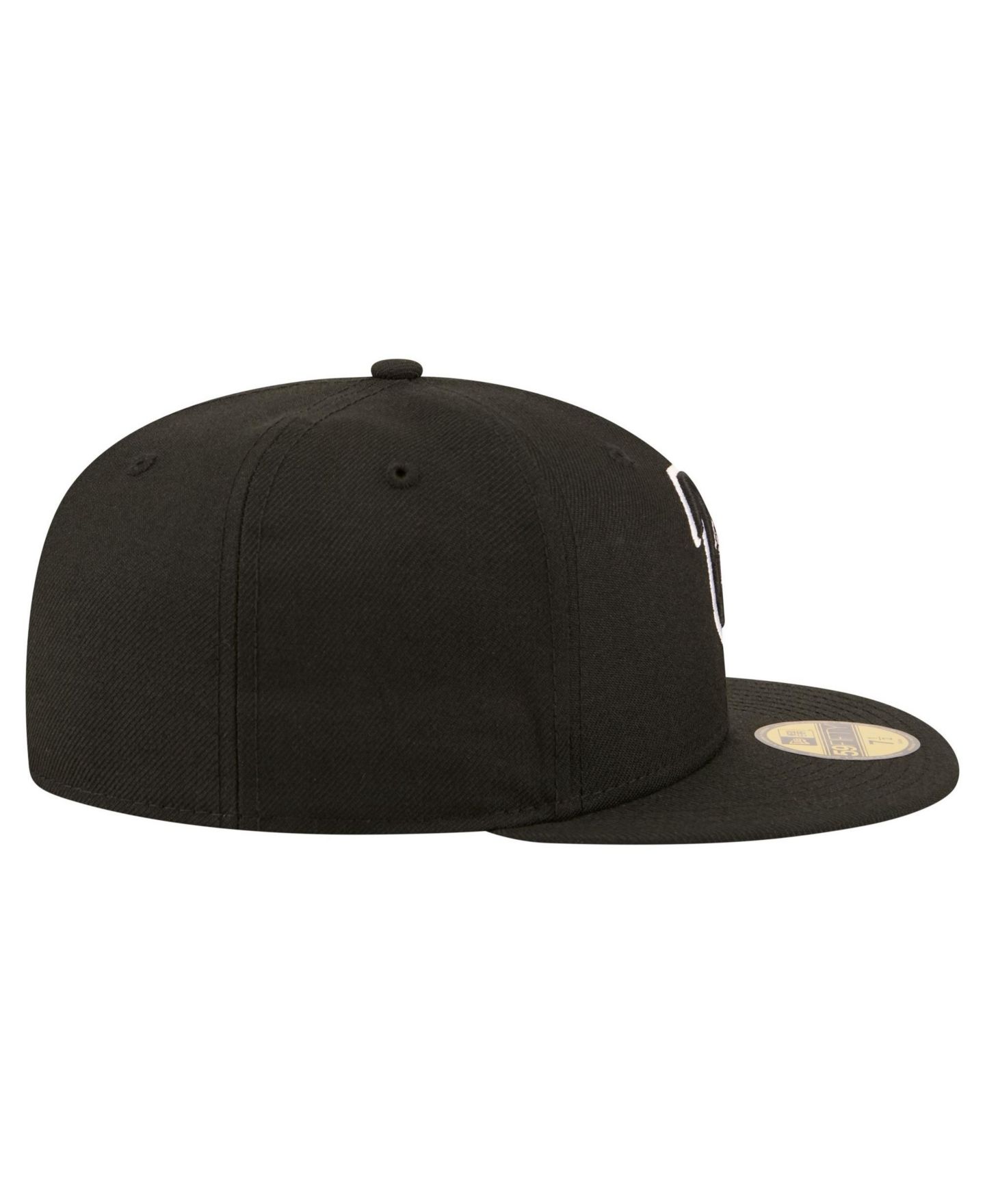 Мужская кепка New Era Black Atlanta Falcons 59FIFTY Fitted Hat — фото 2