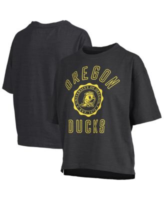 Women's Oregon Ducks Motley Crew Bishop Oversized Slub T-Shirt