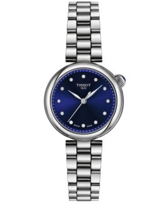 Women's Desir Quartz Silver-Tone Stainless Steel Bracelet Watch 28mm