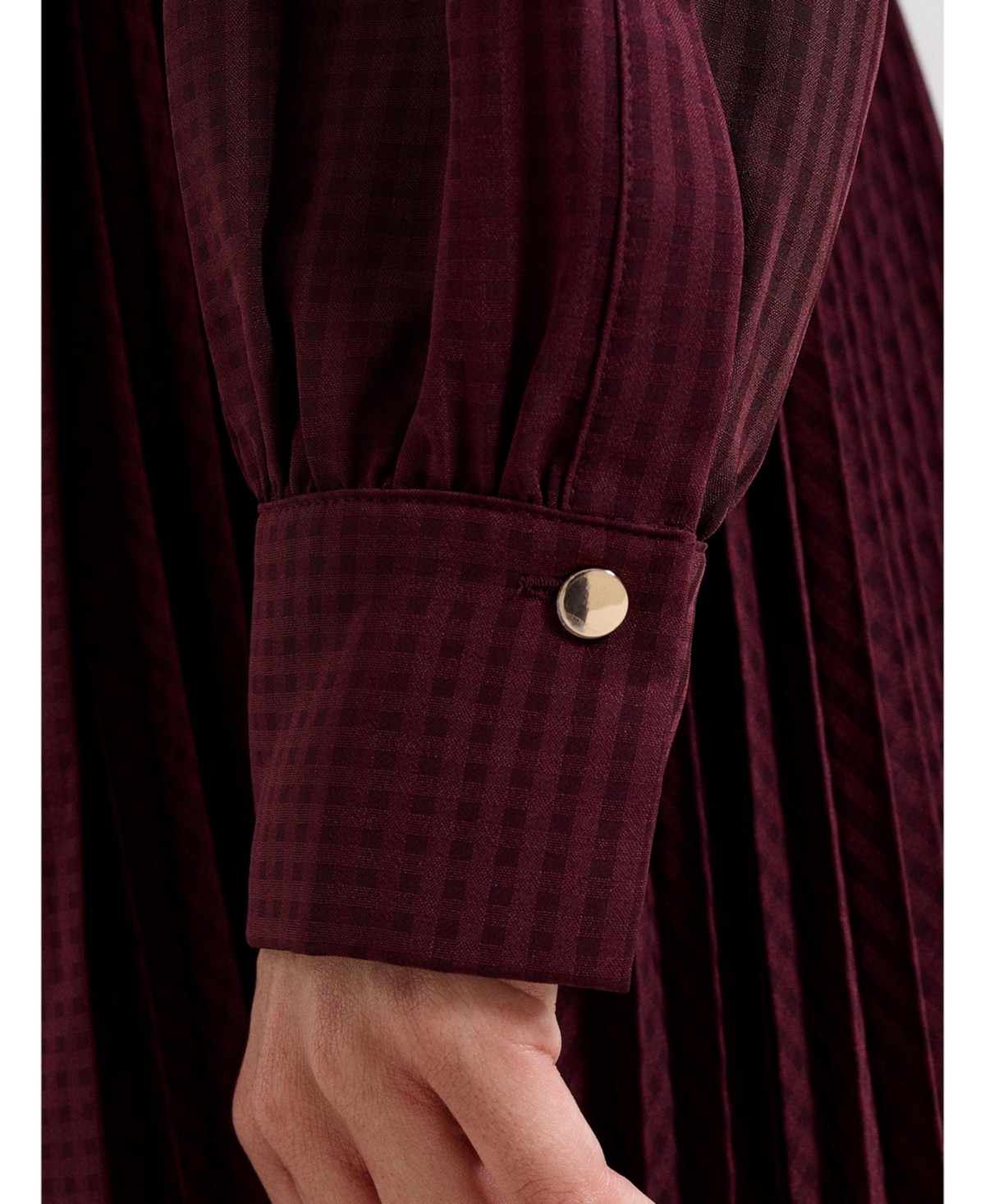 Phase Eight Women's Ren Pleated Midi Shirt Dress