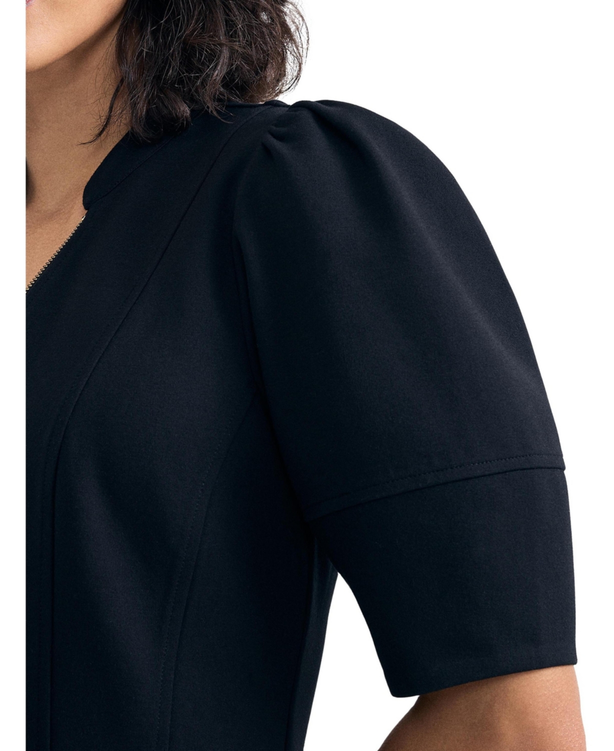 Phase Eight Women's Alima Ponte Zip A-Line Dress
